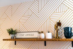 Motif wallpaper dinding kamar