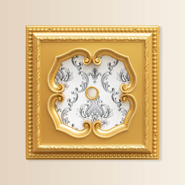 Rona Ceiling Ornamen CFP-DC-0607 Gold