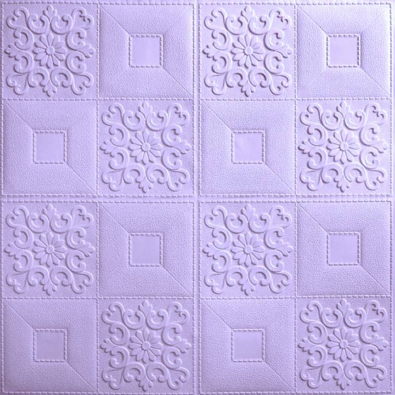 SOOKU 3D Wallfoam ZT5007 Violet